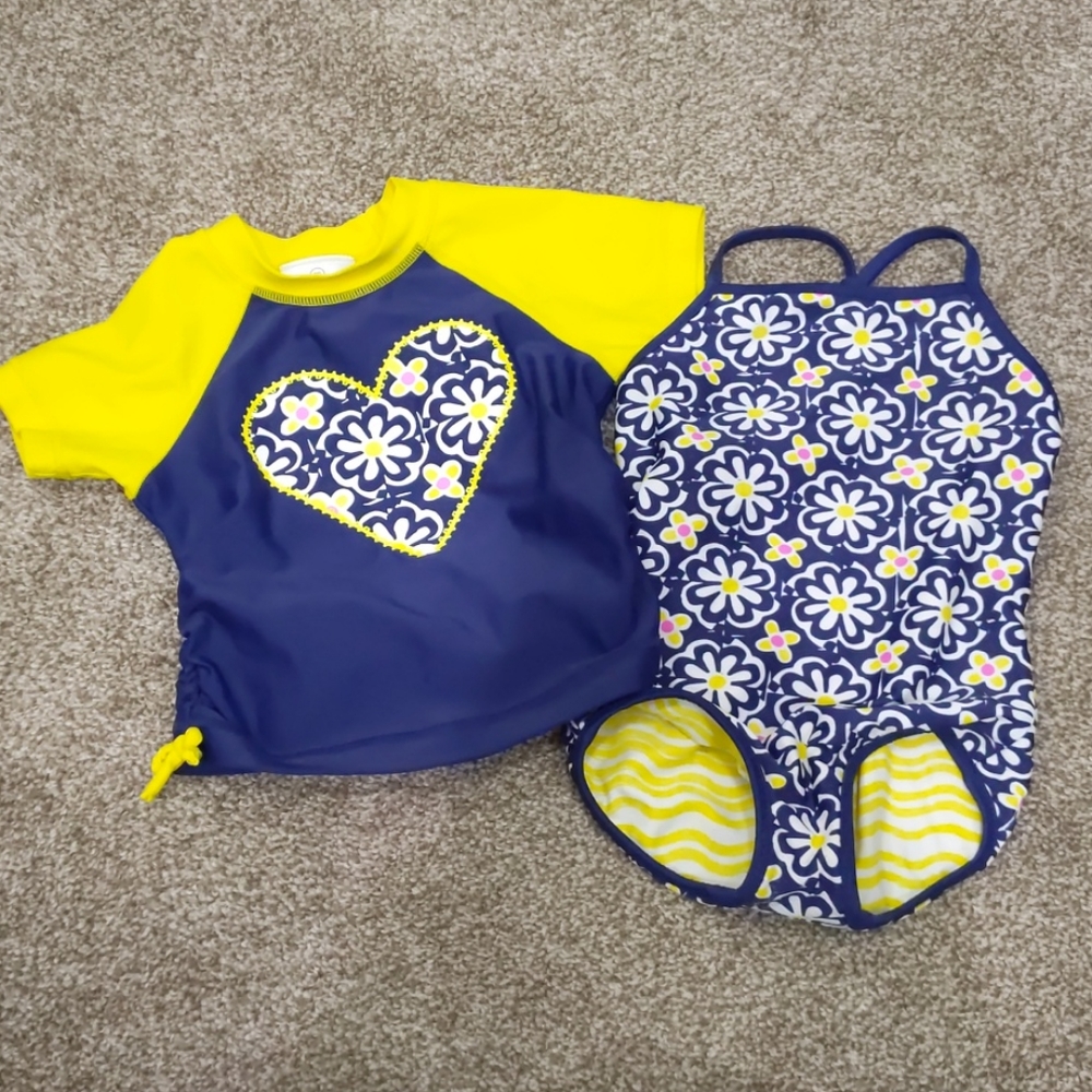 Hanna Andersson swimsuit set for a girl